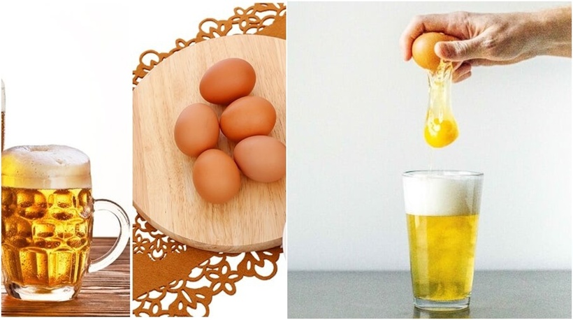 Uống bia kết hợp trứng gà là thức uống mang nhiều công dụng cho sức khỏe.