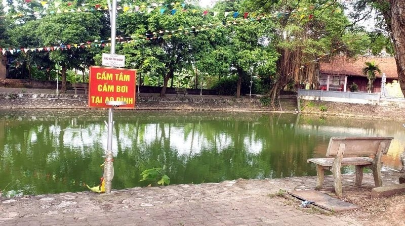 Nơi xảy ra vụ đuối nước khiến 2 học sinh tử vong. Ảnh: Nhân dân