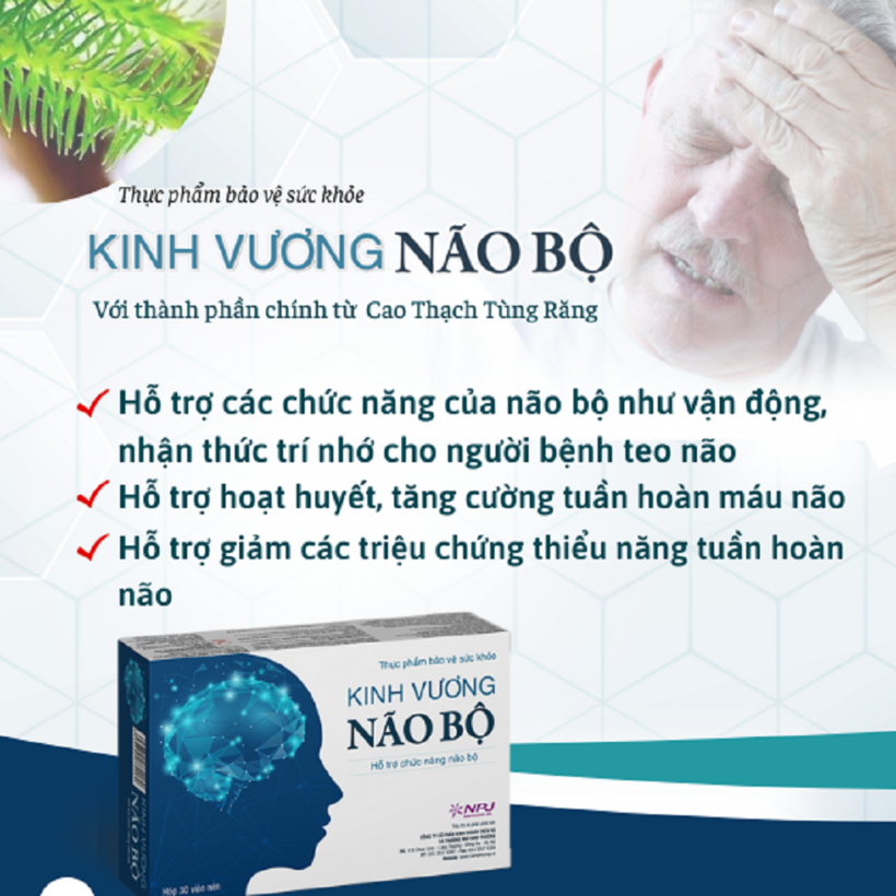 Kinh Vương Não Bộ - “Giải pháp vàng” cho người bệnh teo não được các chuyên gia khuyên dùng