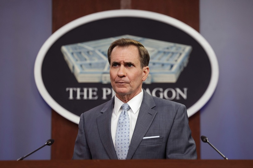 Phát ngôn viên Hội đồng An ninh Quốc gia Mỹ John Kirby. Ảnh: CNN