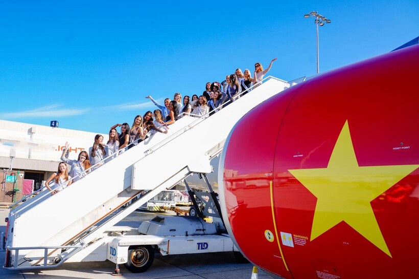 Vietjet đưa những thí sinh xuất sắc nhất Hoa hậu Hoàn vũ Australia đến với Việt Nam tươi đẹp - 2