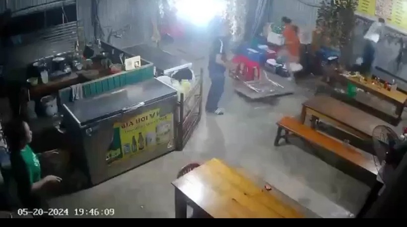 Hiện trường vụ việc. Ảnh: Sức khỏe & Đời sống