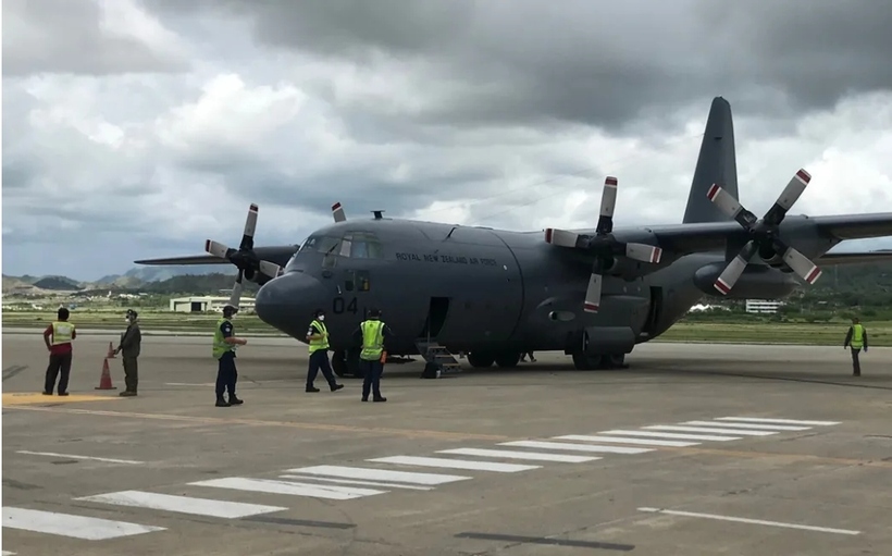 New Zealand cử máy bay Hercules đến New Caledonia để sơ tán công dân. Nguồn: NZDF