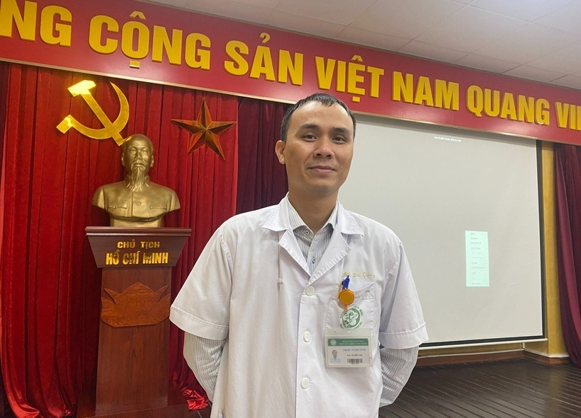 ThS.BS Vũ Sơn Tùng, Viện Sức khỏe Tâm thần, Bệnh viện Bạch Mai. Ảnh: Dân Trí