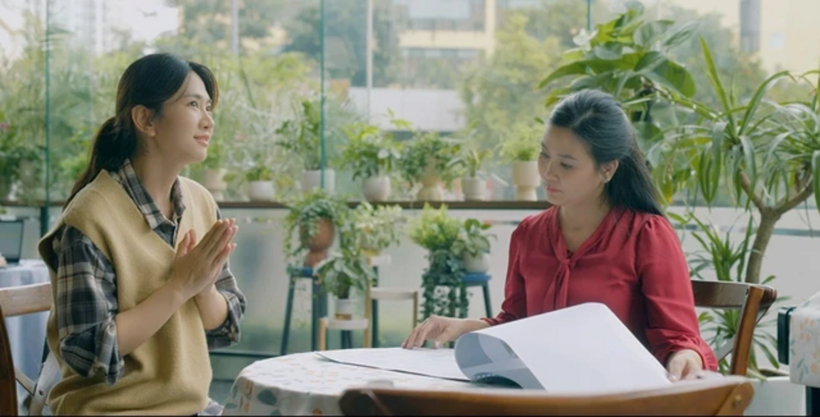 Trong phim, Lê Bống đóng vai Duyên.