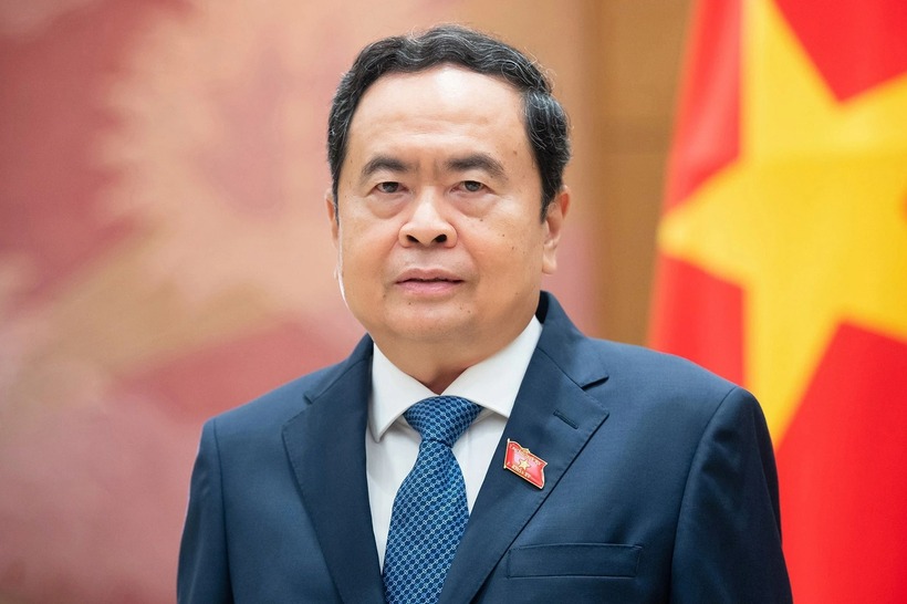 Sau 1 ngày được bầu giữ chức Chủ tịch Quốc hội, ông Trần Thanh Mẫn tiếp tục được Quốc hội phê chuẩn là Ủy viên Hội đồng Quốc phòng và An ninh (Ảnh: Quochoi.vn).