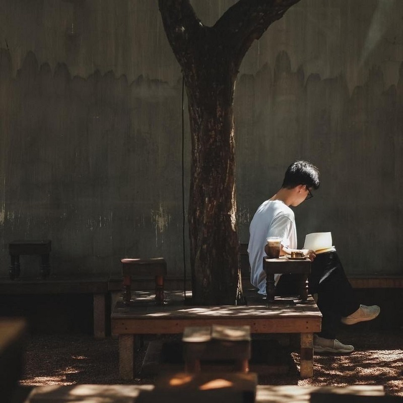 Tại Đá Bào Cố Đô bạn sẽ có những góc rất riêng để tận hưởng. Ảnh: FB Dabao concept - Codo