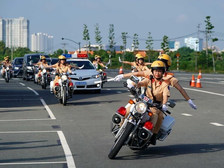 CSGT có được phép truy đuổi người vi phạm? Ảnh minh hoạ