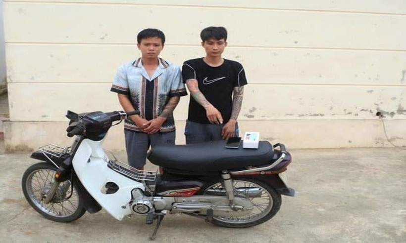 Hai đối tượng bị bắt giữ trong vụ án.