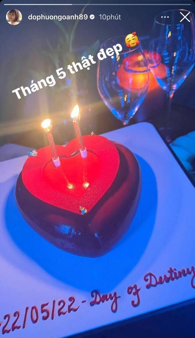 Phương Oanh tiết lộ thêm cột mốc đặc biệt với Shark Bình là vào ngày 22/5.