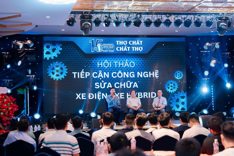 Hội thảo Tiếp cận Công nghệ sữa chữa xe điện – xe Hybrid.