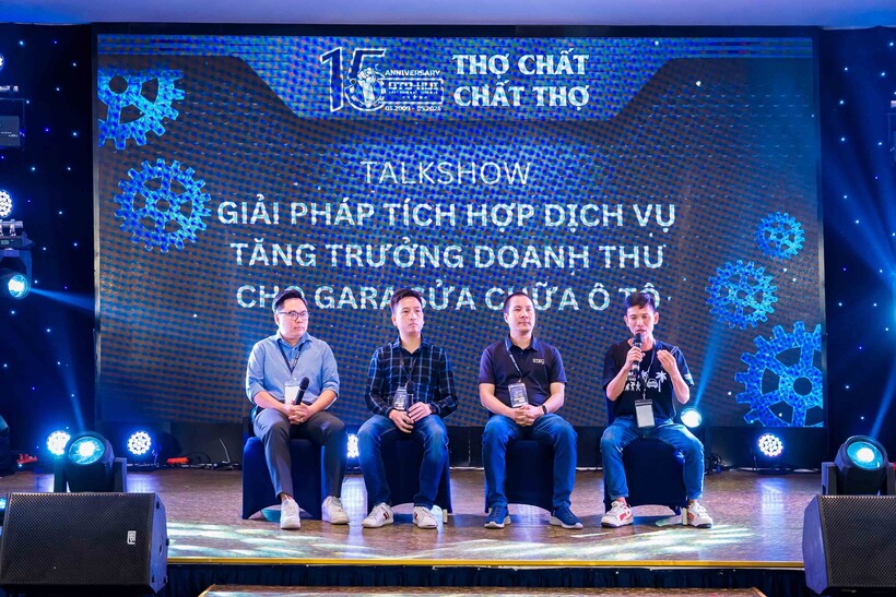 Talkshow Giải pháp tích hợp dịch vụ tăng trưởng doanh thu cho gara sửa chữa ô tô.