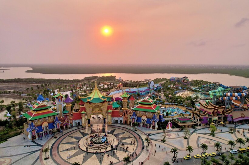 Công viên Thần thoại thuộc Tổ hợp Khu du lịch Quốc tế Đồi Rồng. Ảnh: Khu du lịch Quốc tế Đồi Rồng