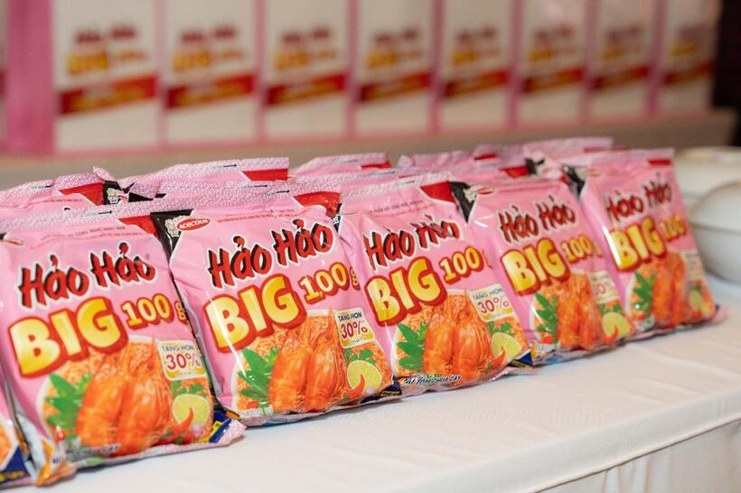 Ra mắt Hảo Hảo BIG 100 g với khối lượng tịnh tăng hơn 30% - 2