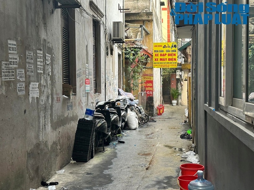Hiện trường vụ việc được ghi nhận vào 6h ngày 24/5.