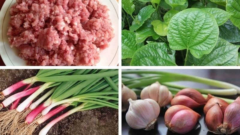 Nguyên liệu cần có