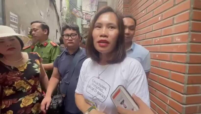 Nhân chứng vụ cháy cho biết nhiều người đập tường và cửa để kêu cứu.