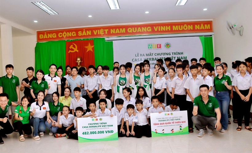 Herbalife vừa ra mắt chương trình Casa Herbalife thứ 10 tại Trung tâm Bảo trợ Xã hội tỉnh Đắk Lắk