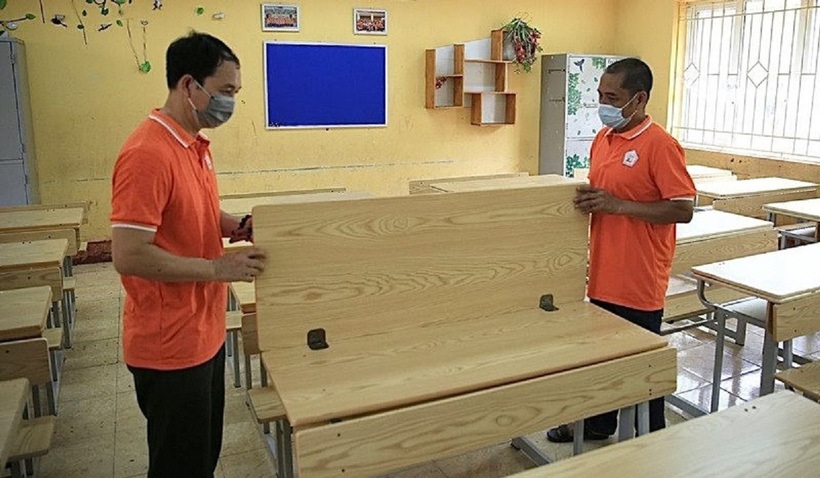 Sở GD&ĐT Hà Nội thành lập 19 đoàn kiểm tra cơ sở vật chất các điểm thi. Ảnh: Hà Nội mới