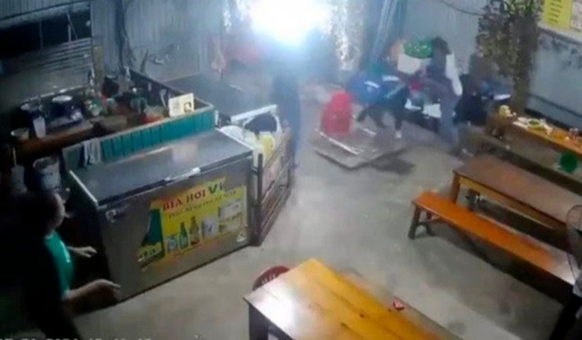 Hiện trường xảy ra án mạng. Ảnh: Tiền Phong.