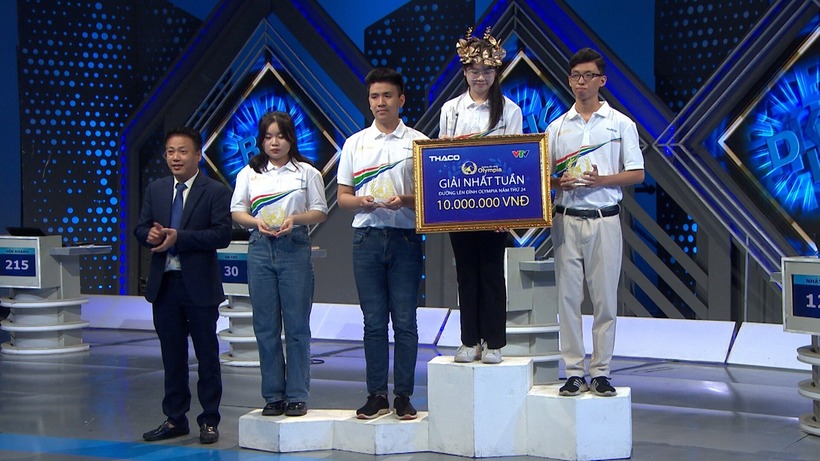 Nữ sinh trường Việt – Úc giành chiến thắng sát nút trong cuộc thi tuần Olympia - 3