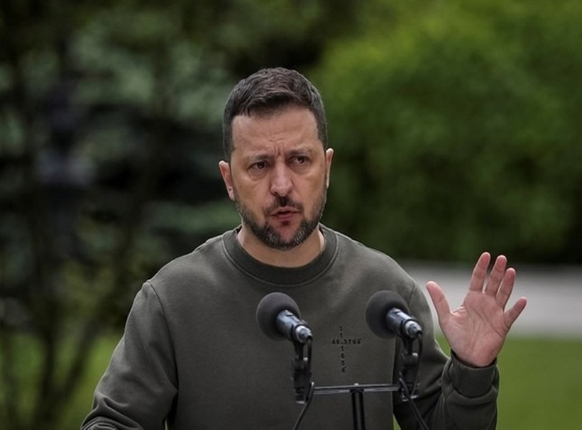 Tổng thống Ukraine Volodymyr Zelensky. (Ảnh: Reuters)