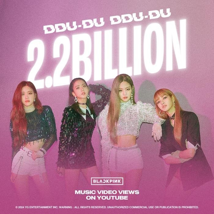 Blackpink, nhóm nhạc nữ đã thiết lập một kỷ lục mới.