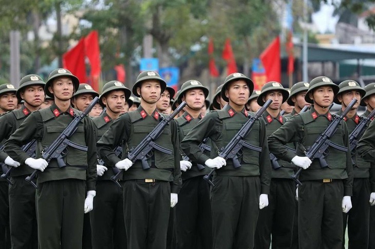 Năm 2024 học viện An ninh Nhân dân tuyển 510 chỉ tiêu, được phân bổ theo từng vùng, từng ngành, từng đối tượng (nam, nữ), từng phương thức tuyển sinh. Ảnh: Học viên An ninh Nhân dân
