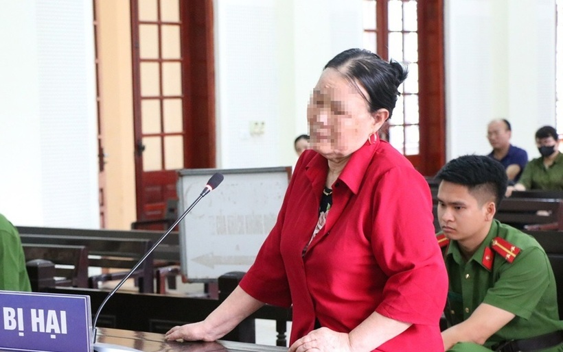 Bà T. xin giảm án cho Dũng. Ảnh: Dân Trí
