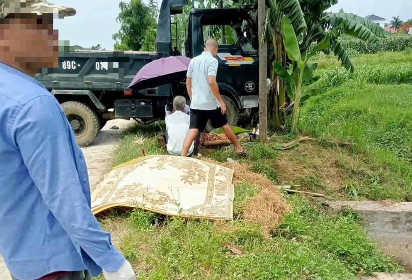 Hiện trường xảy ra vụ tai nạn. Ảnh: Báo Giao thông.