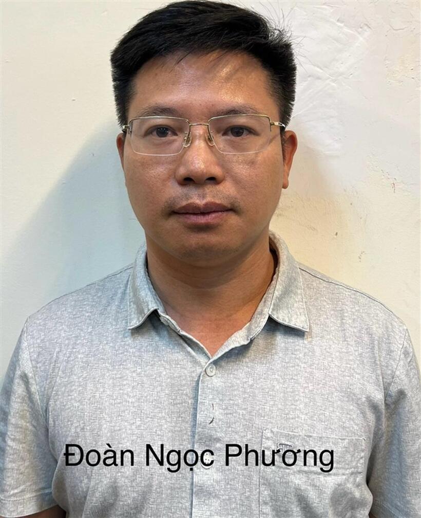 Ông Đoàn Ngọc Phương. (Ảnh: Bộ Công an)