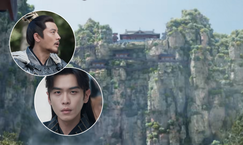 Phạm Nhàn và Tần Hằng tìm đến ngôi đền nằm trên núi cao.