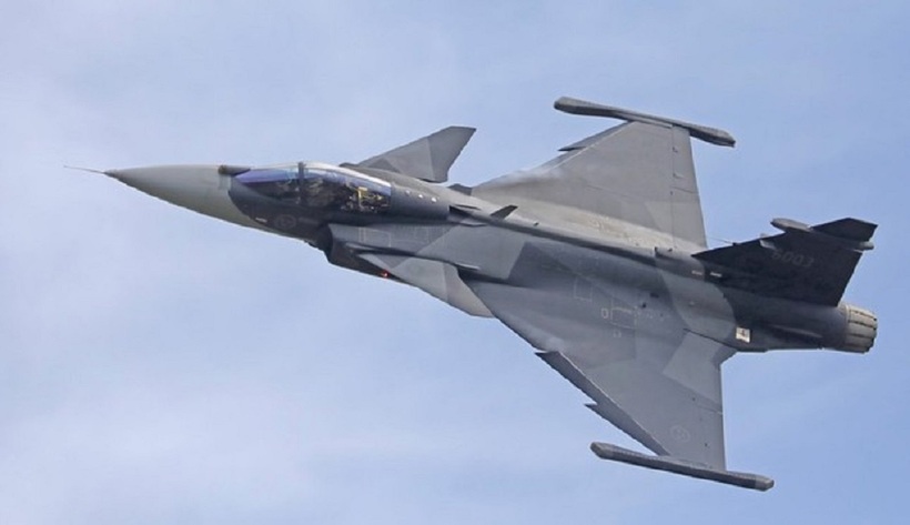 Máy bay Gripen. Ảnh minh họa