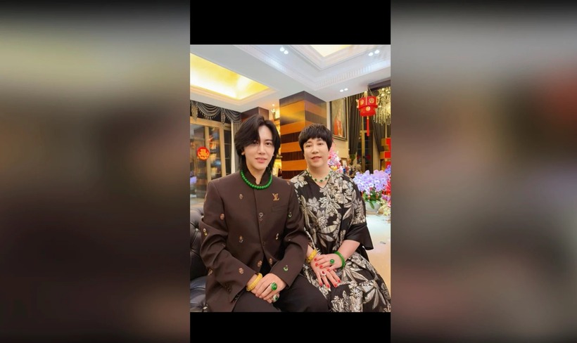 Wang Hongquanxing thường xuyên khoe khoang cuộc sống sang chảnh trên tài khoản mạng xã hội. Ảnh: SCMP.