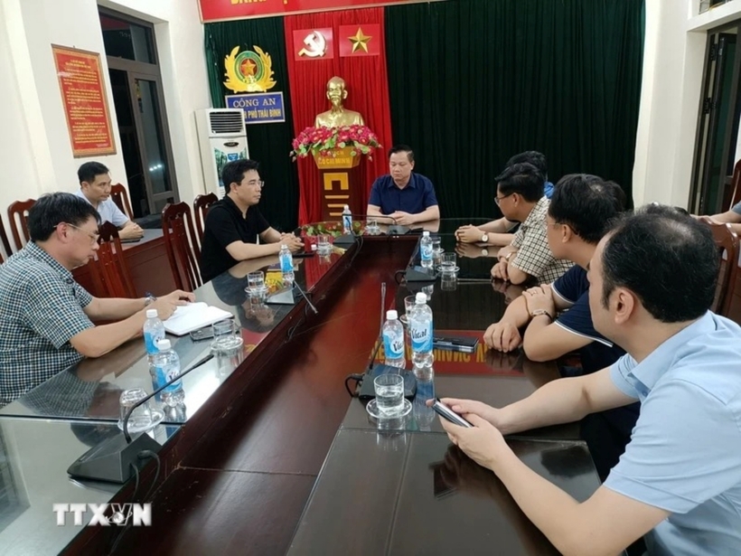 Chủ tịch UBND tỉnh Thái Bình Nguyễn Khắc Thận đã trực tiếp làm việc với Công an tỉnh, Công an thành phố và UBND TP.Thái Bình.