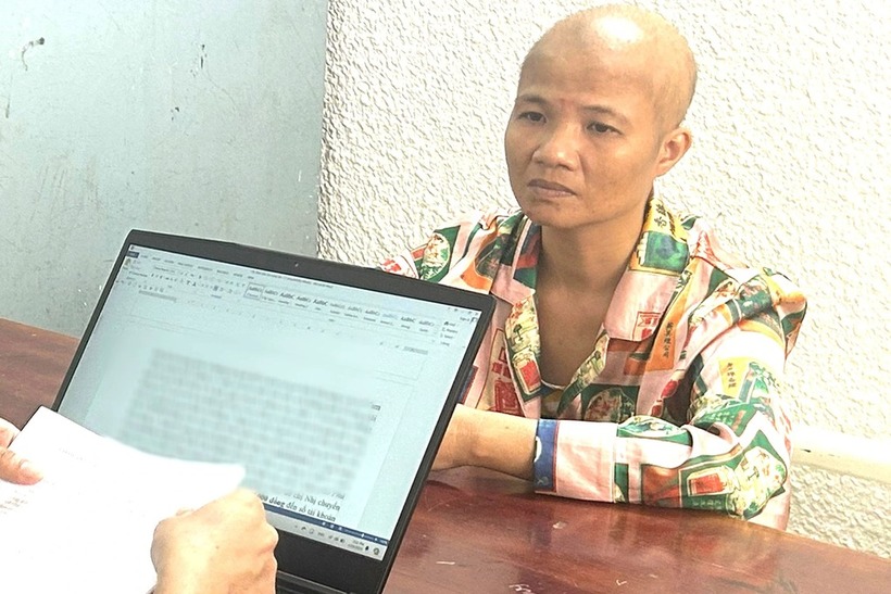 Đối tượng Trần Thị Kim Nguyệt. (Ảnh: Công an thành phố Tam Kỳ)