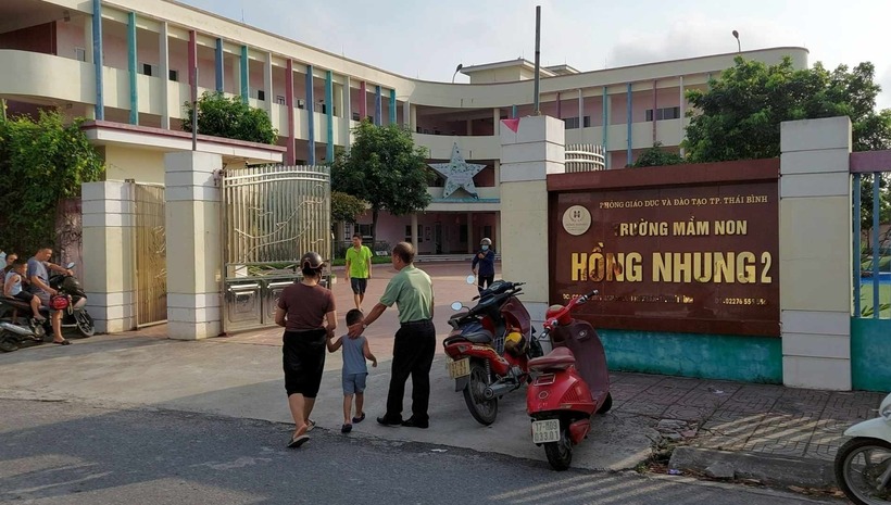 Ngôi trường nơi xảy ra sự việc. Ảnh: Dân Việt