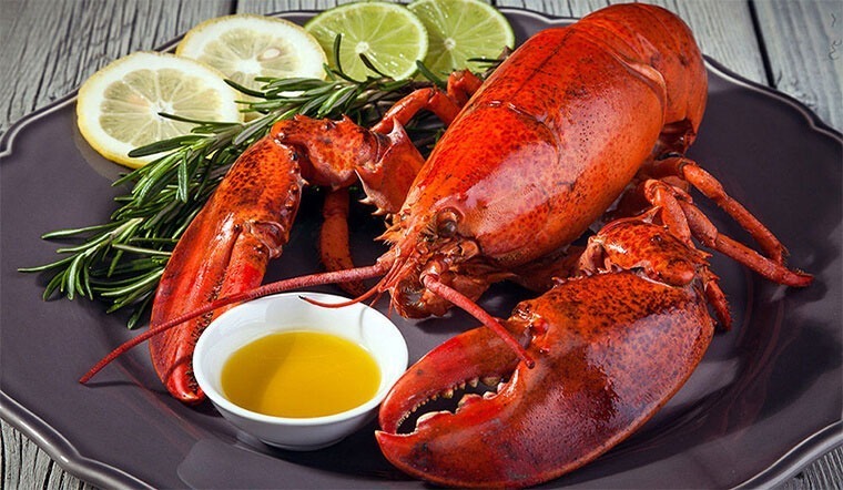 Tôm hùm có tác dụng tăng cường sinh lực. Ảnh minh họa