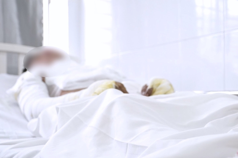 Bà H đã được chuyển sang Bệnh viện Chợ Rẫy để tiếp tục điều trị bỏng. Ảnh: Dân trí