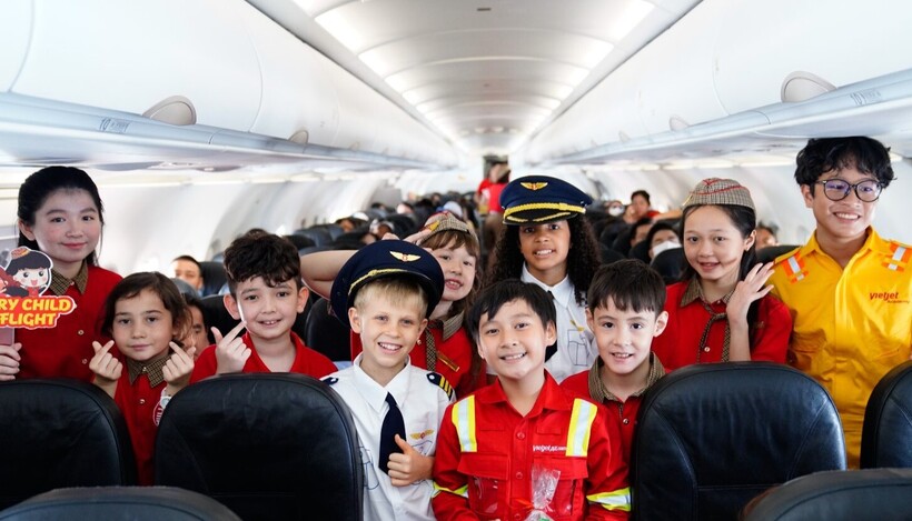 Mừng Tết thiếu nhi 1/6, Vietjet chắp cánh ước mơ cho các thiên thần nhỏ - 2