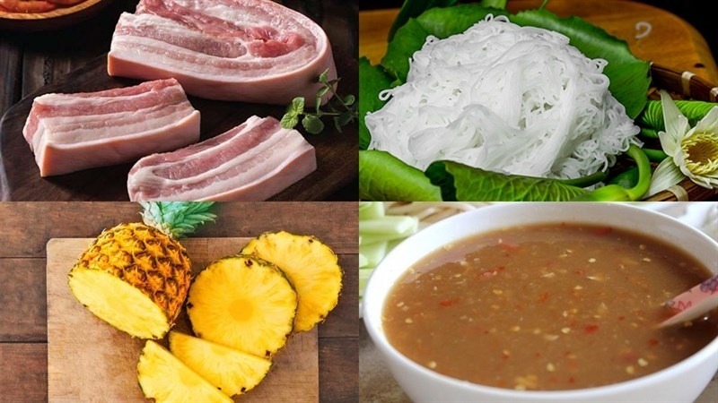 Nguyên liệu cần có