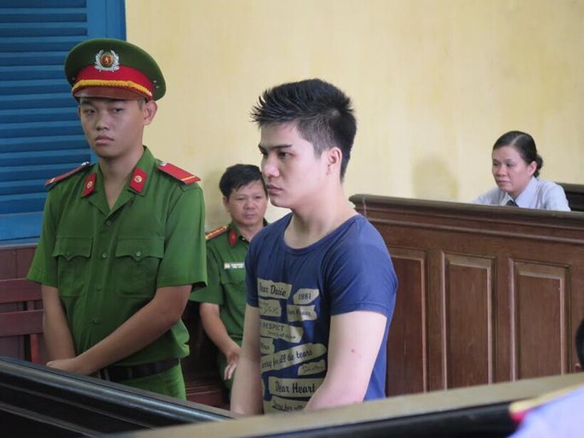 Bị cáo Thanh tại phiên tòa phúc thẩm. Ảnh: Tri thức và cuộc sống.