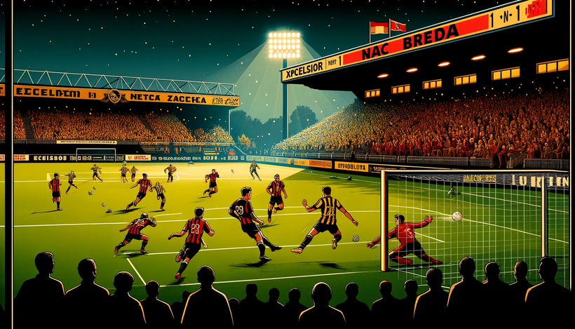 Nhận định soi kèo trận Excelsior với NAC Breda 23h00 ngày 2/6/2024. Ảnh minh họa
