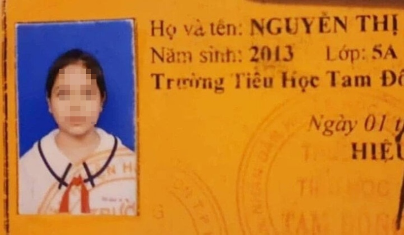 Bé Nguyễn Thị Hải L. (Ảnh: VTC News)