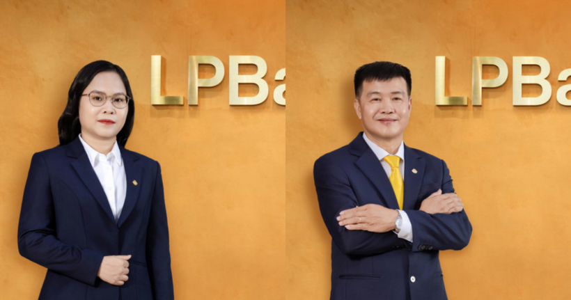 Bà Lê Thị Thanh Nga và ông Nguyễn Thanh Tùng. Ảnh: LPBank.
