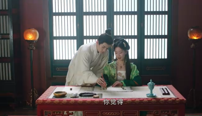 Uyển Nhi công chúa nói chuyện với Thẩm Ngọc Dung về vụ cá cược của Khương Lê và nhị công tử Lý gia.