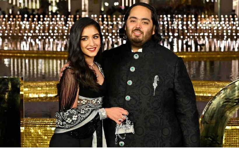 Anant Ambani và vị hôn thê Radhika Merchant. Ảnh: Getty