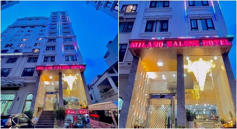 Khách sạn Milano, nơi xảy ra vụ việc. (Ảnh: FB khách sạn Milano)