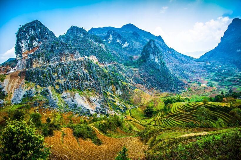 Cao nguyên đá Hà Giang giữ được vẻ đẹp hoang sơ, hùng vĩ.