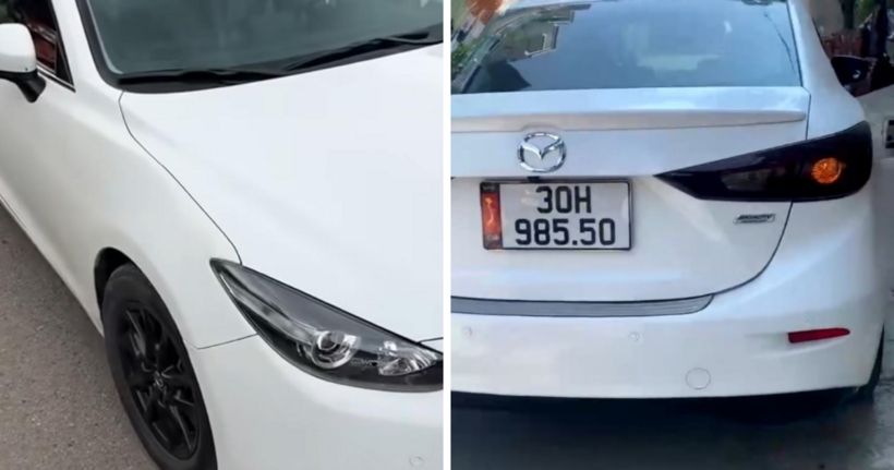Hình ảnh chiếc xe ô tô BKS 30H-985.50.